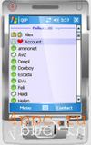 Скриншот QIP PDA