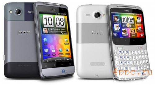  HTC Salsa  HTC ChaCha:   Facebook