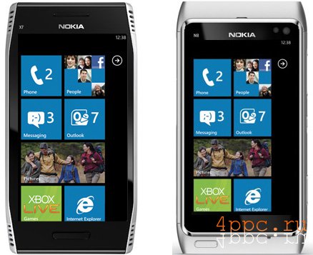   Nokia W7  W8