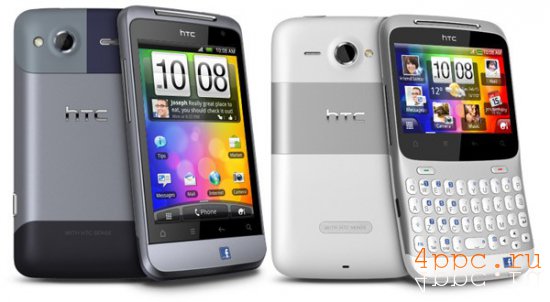 Два Facebook-фона HTC ChaCha и HTC Salsa поступили в продажу в Европе