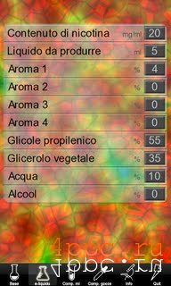 eLiquid Calc