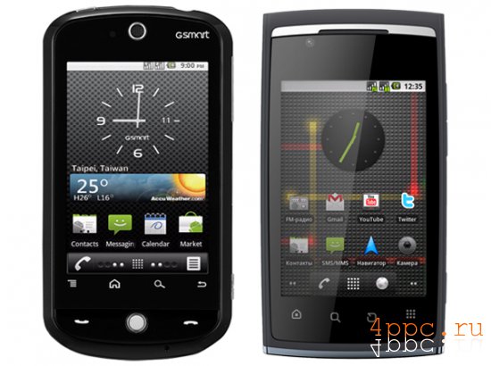Два Android-смартфона с поддержкой работы двух SIM-карт