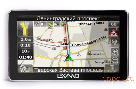Lexand ST-610 HD: 6-дюймовый навигатор с поддержкой Bluetooth