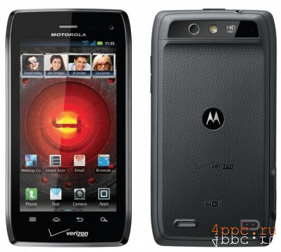 Официальные фото нового смартфона Motorola Droid 4 