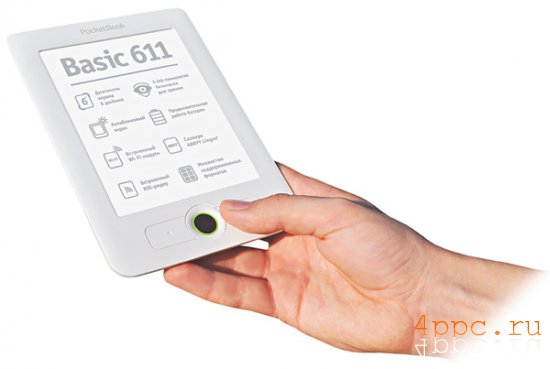 PocketBook 611 Basic: изящная читалка без излишеств