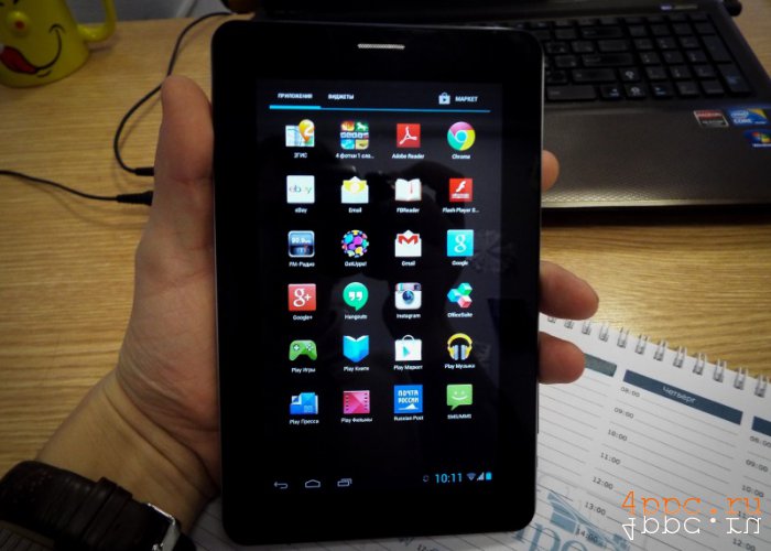 Бюджетный планшет от Мегафон производит китайская компания FOXDA