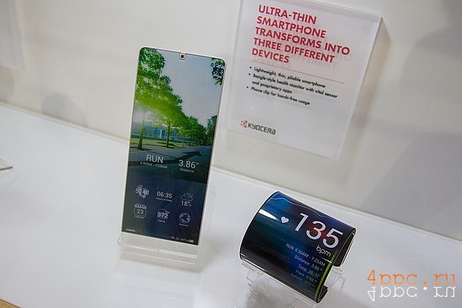 Kyocera представила уникальный смартфон